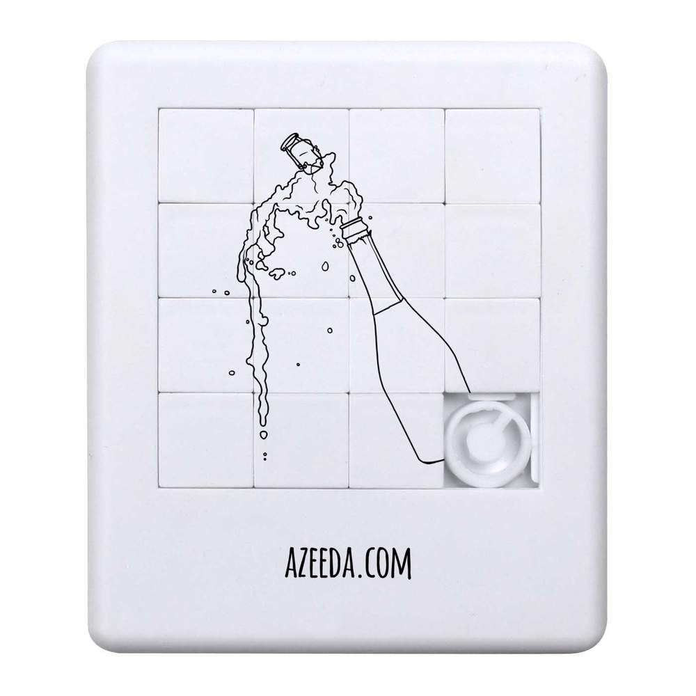 'Popped Champagne Bottle' Sliding Puzzle (PZ00017819)