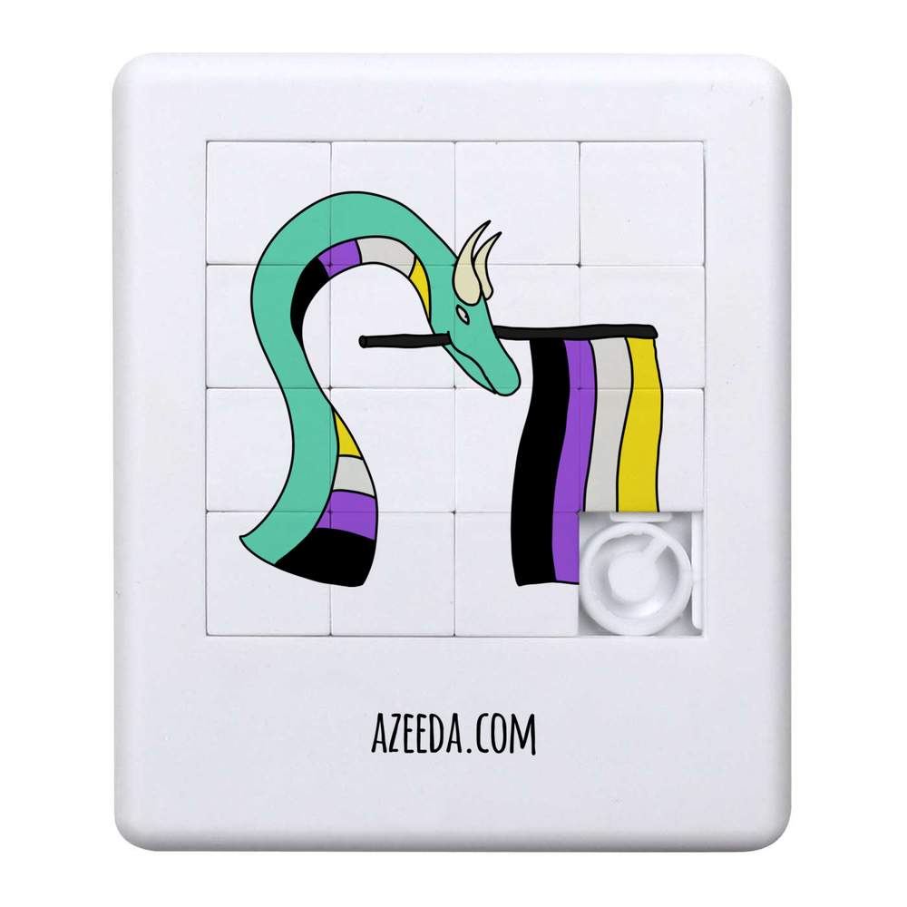 'Non-binary Dragon' Sliding Puzzle (PZ00018641)