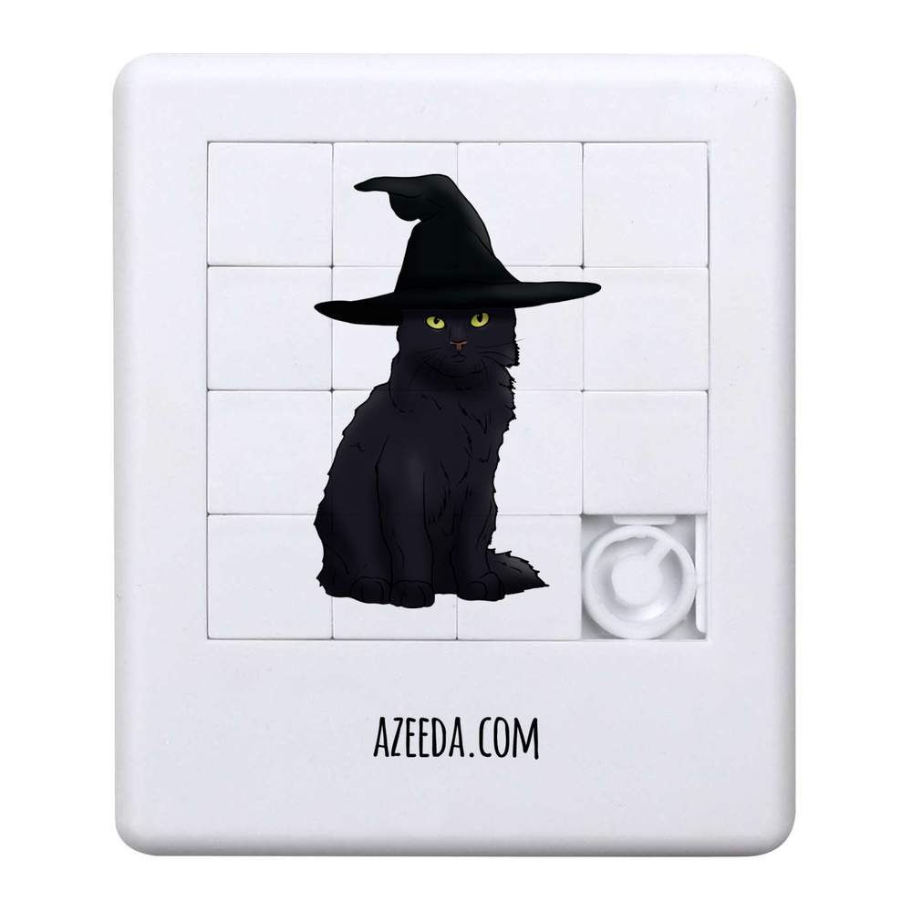 'Witch Cat' Sliding Puzzle (PZ00019137)