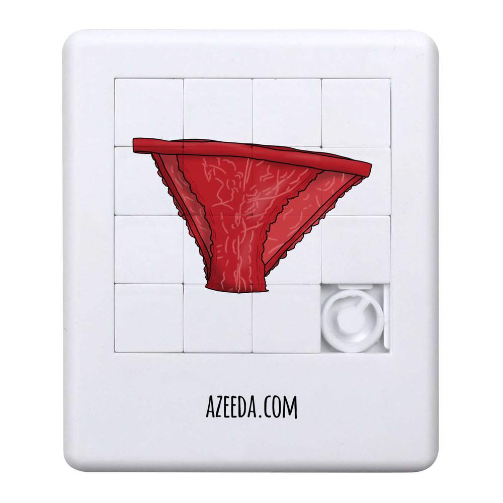 'Red Knickers' Sliding Puzzle (PZ00020130)