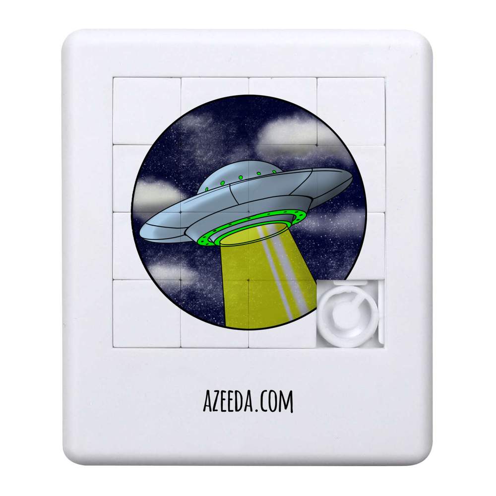 'Flying UFO' Sliding Puzzle (PZ00020451)