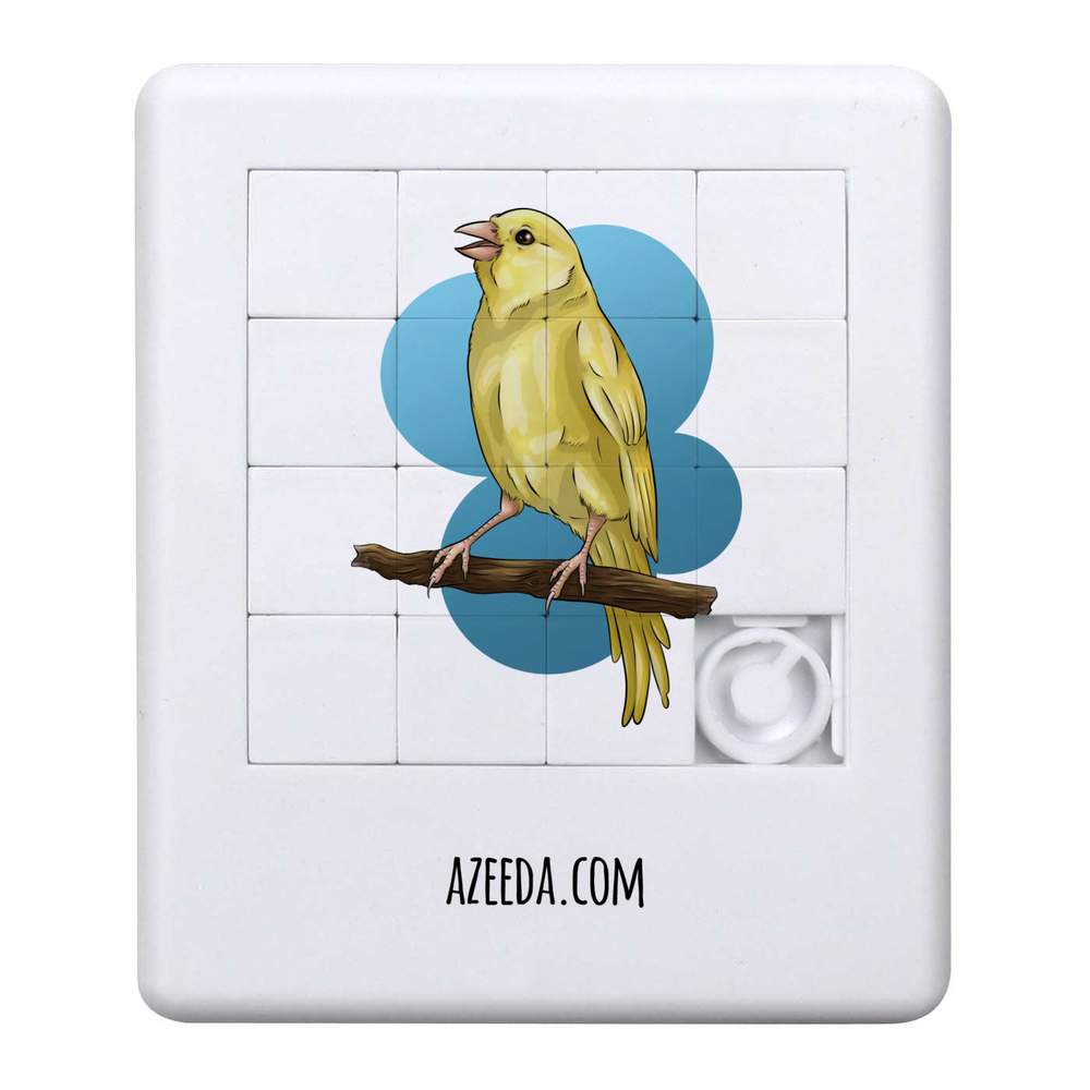 'Perched Yellow Canary' Sliding Puzzle (PZ00020784)