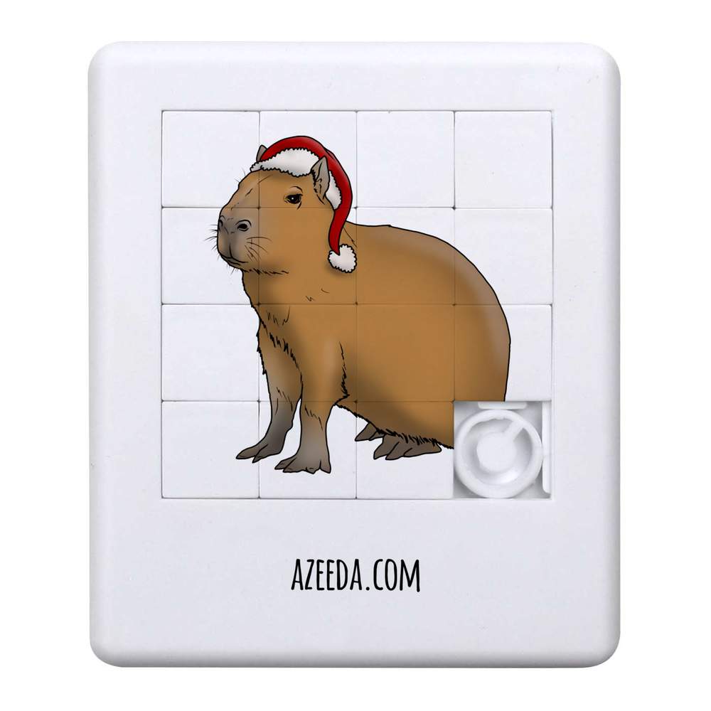 'Christmas Capybara' Sliding Puzzle (PZ00020855)