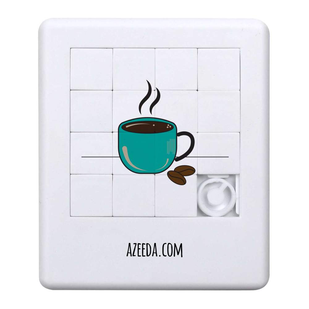 'Coffee & Coffee Beans' Sliding Puzzle (PZ00021840)
