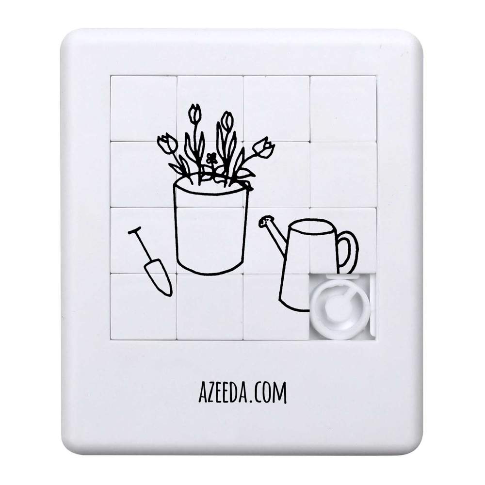 'Watering Can & Flowers' Sliding Puzzle (PZ00022001)