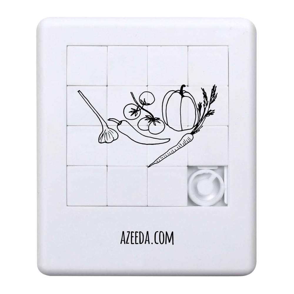 'Fruit & Vegetables' Sliding Puzzle (PZ00022795)