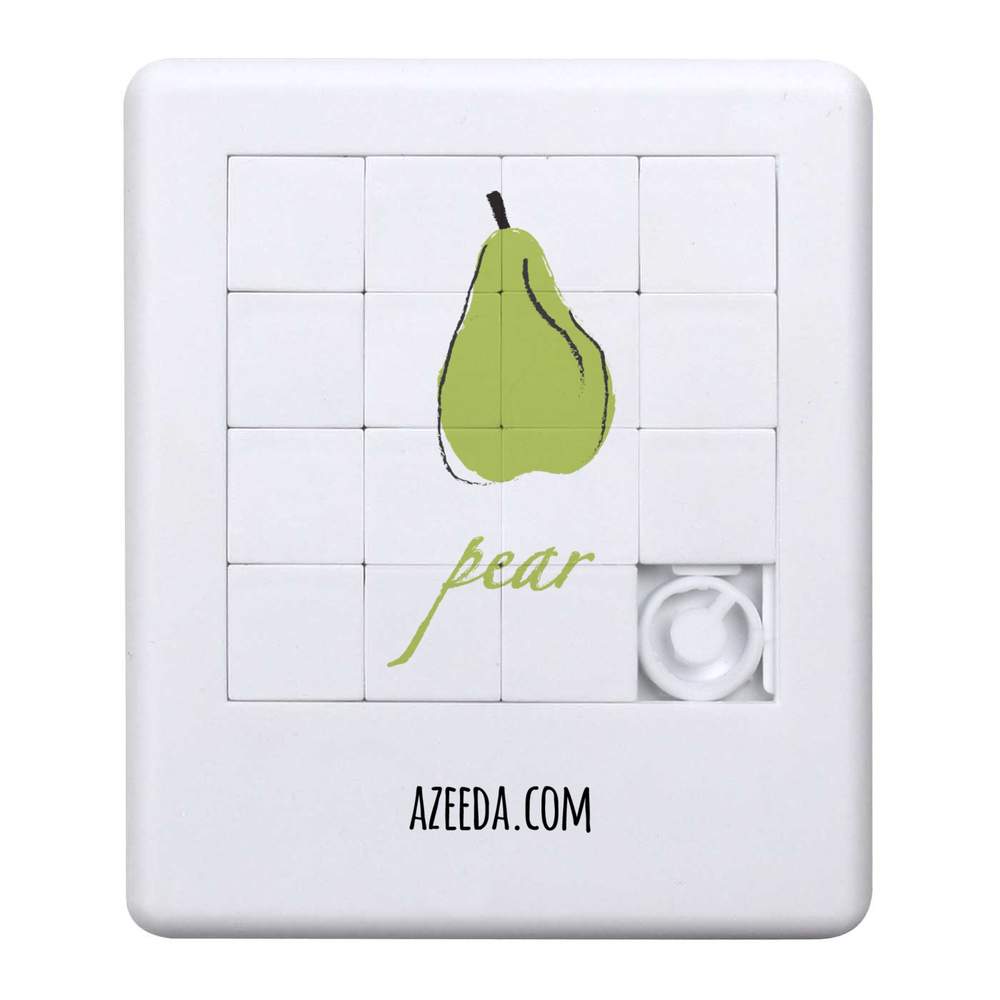 'Pear Fruit Illustration Drawing' Sliding Puzzle (PZ00024595)