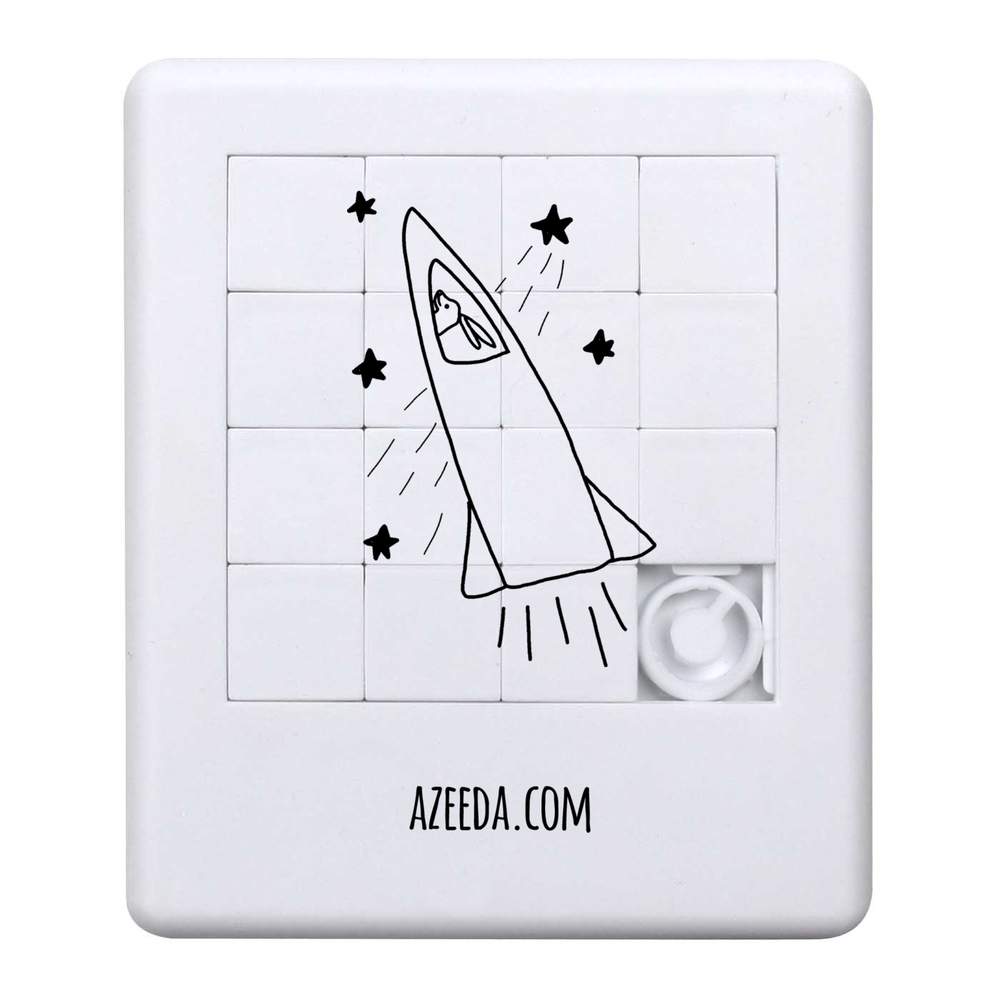 'Rabbit astronaut ' Sliding Puzzle (PZ00025034)