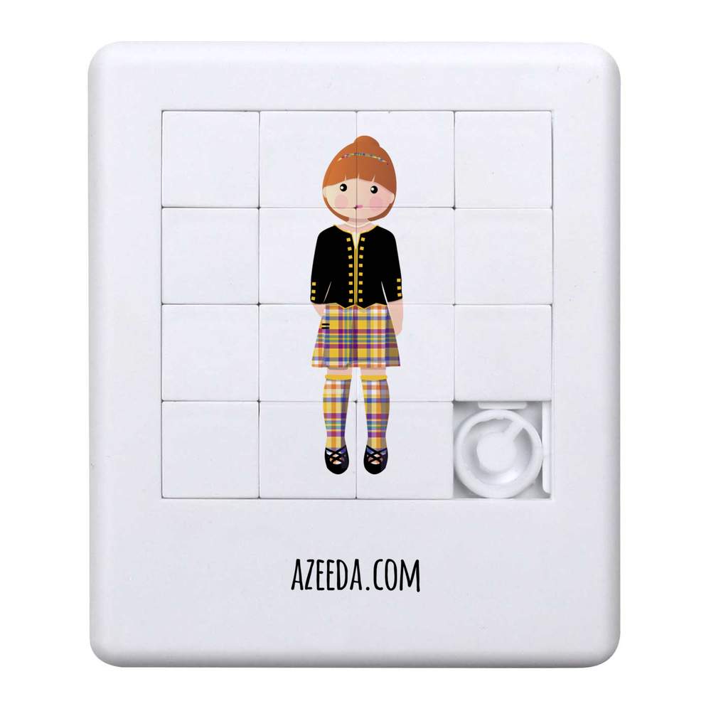 'A Cute Scottish Girl' Sliding Puzzle (PZ00025528)