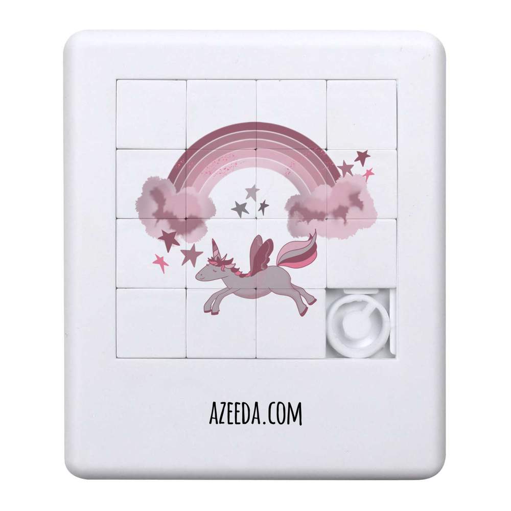 'Unicorn and Rainbow ' Sliding Puzzle (PZ00026050)