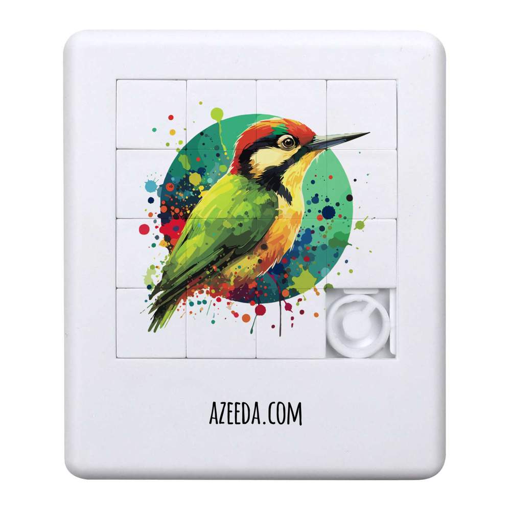 'Green Woodpecker' Sliding Puzzle (PZ00030617)