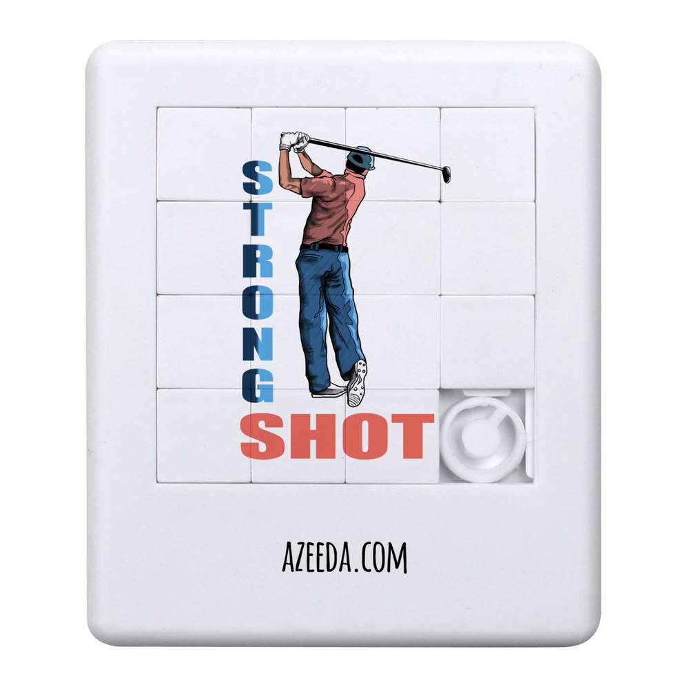 'Perfect Strike, Golf Glory' Sliding Puzzle (PZ00030826)