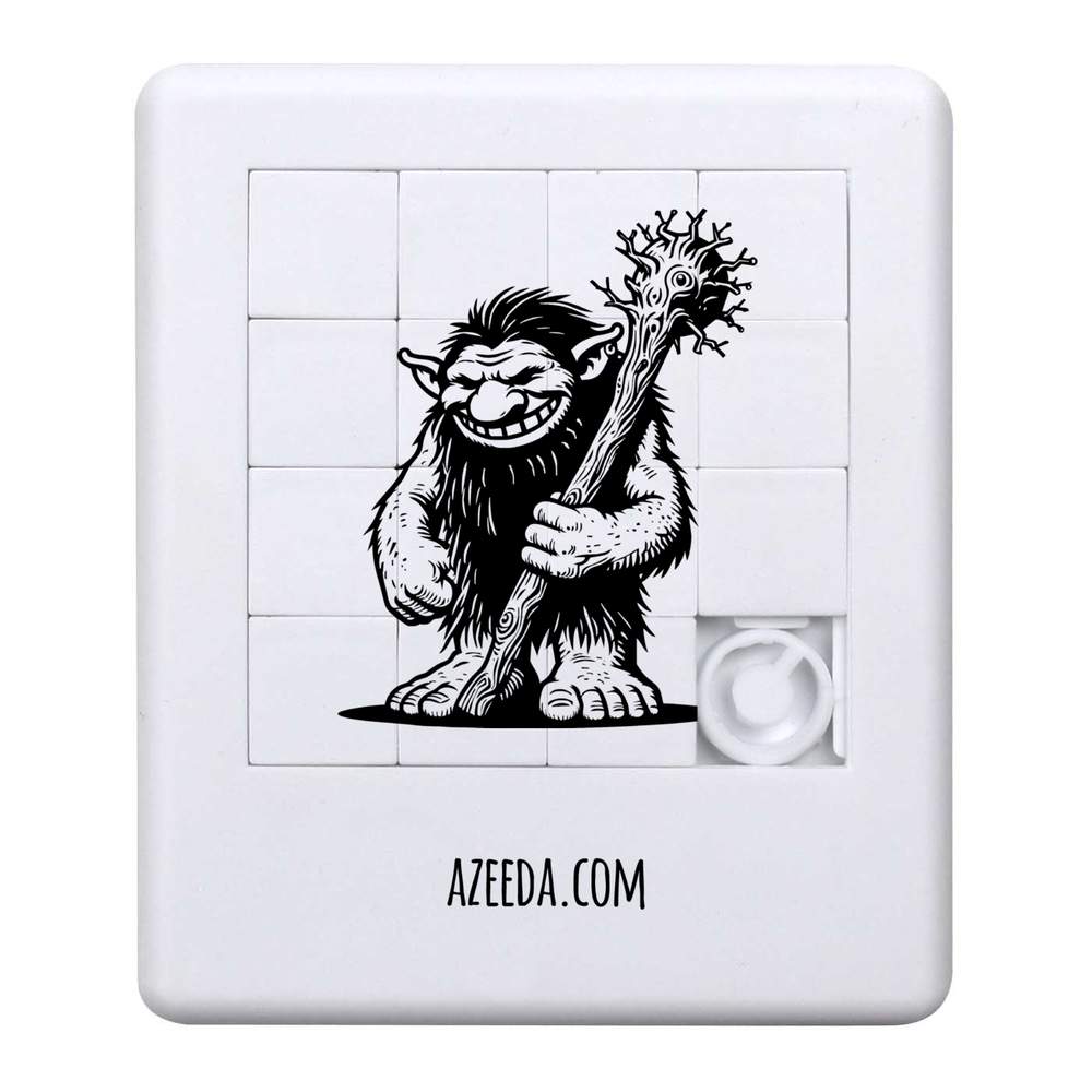 'Nordic Troll With Club' Sliding Puzzle (PZ00031712)