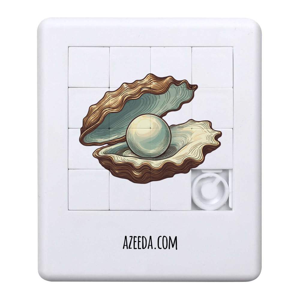 'Pearl In Oyster Shell' Sliding Puzzle (PZ00032519)
