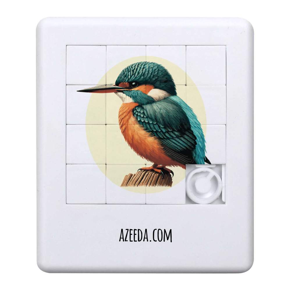 'Resting Kingfisher' Sliding Puzzle (PZ00034401)