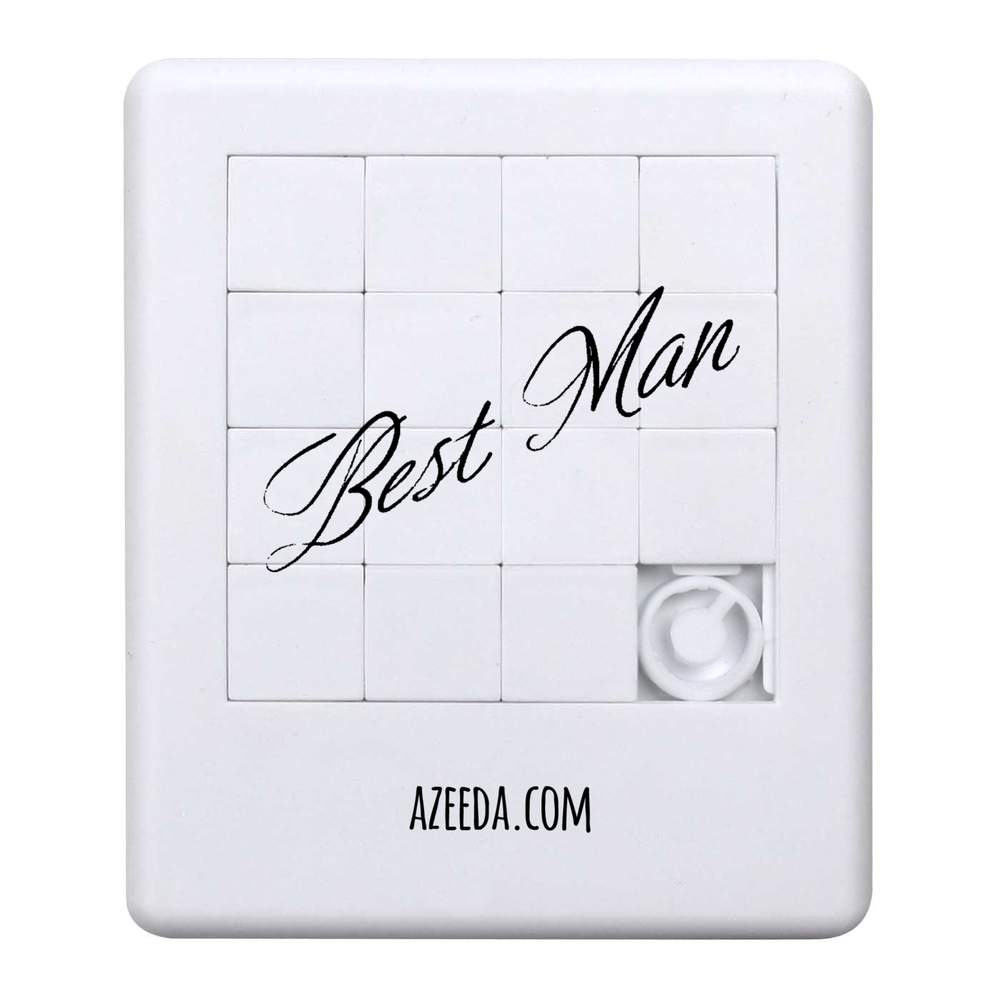 'Best Man' Sliding Puzzle (PZ00035657)