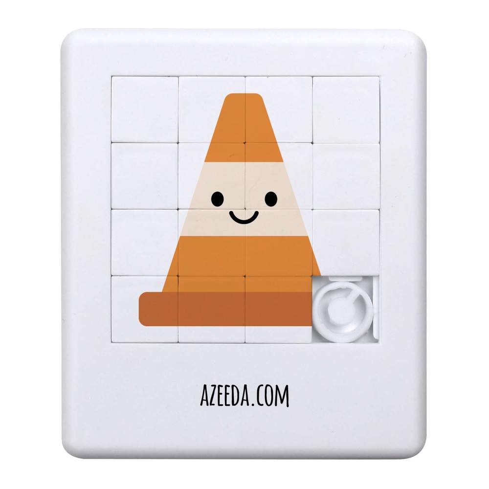 'Happy Traffic Cone' Sliding Puzzle (PZ00038981)