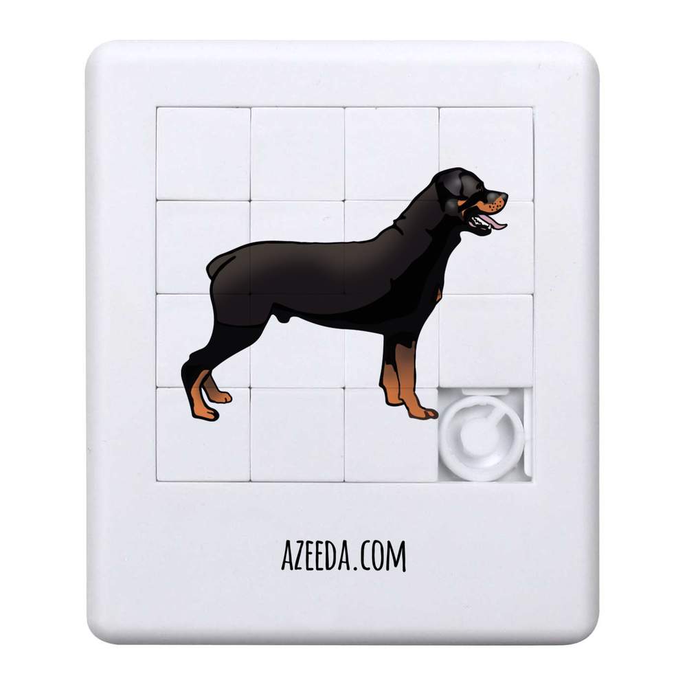 'Rottweiler Dog Standing' Sliding Puzzle (PZ00039884)