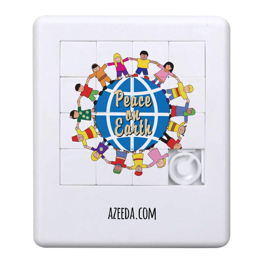 'Peace on Earth' Sliding Puzzle (PZ00040337)