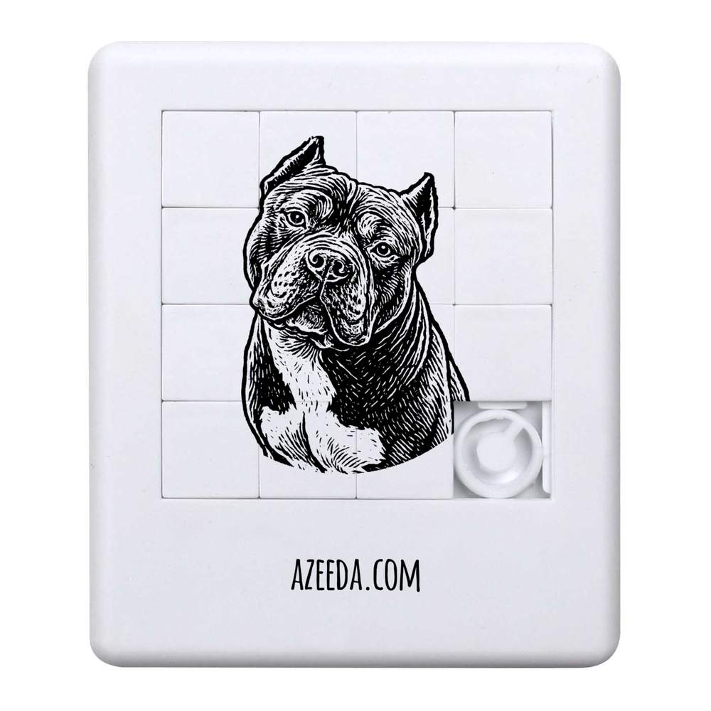 'American Bully Dog Portrait' Sliding Puzzle (PZ00040444)