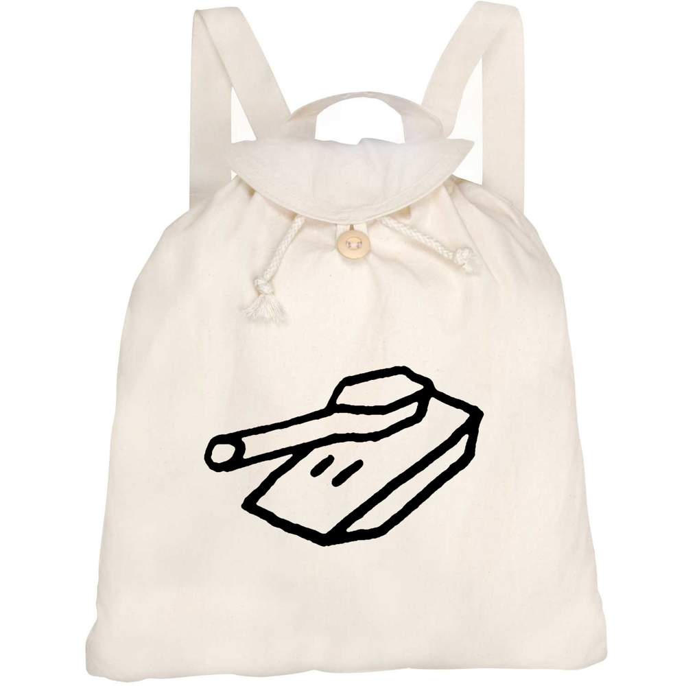 'Army Tank' Canvas Rucksack / Backpack (RK00022887)