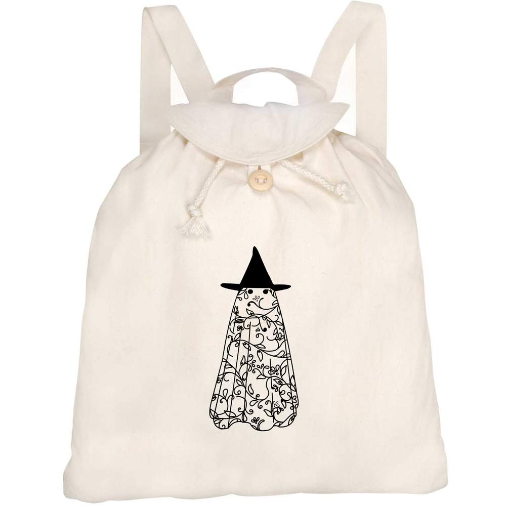 'Ready For Spooky Season' Canvas Rucksack / Backpack (RK00039045)