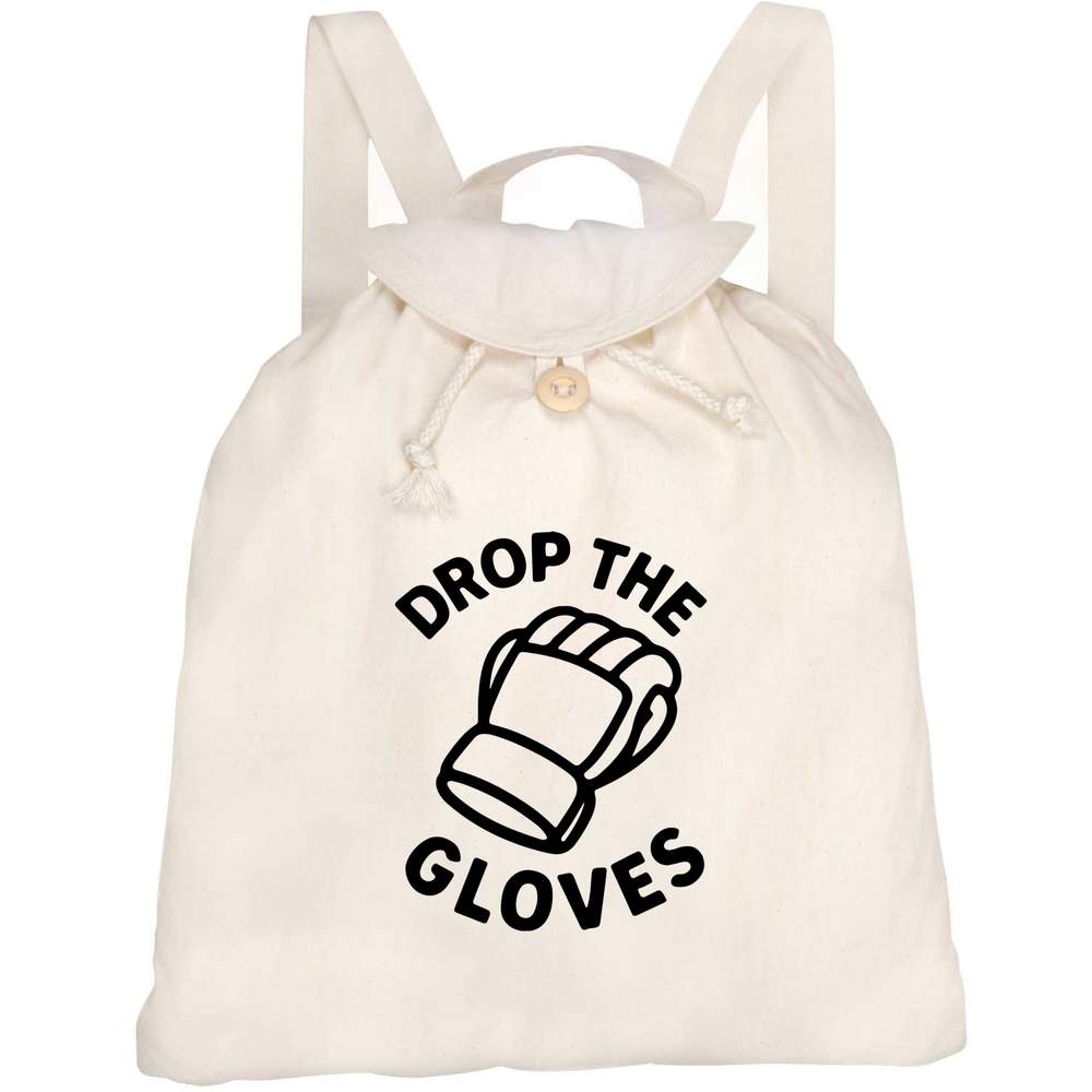 'Contest Sport Emblem' Canvas Rucksack / Backpack (RK00041648)