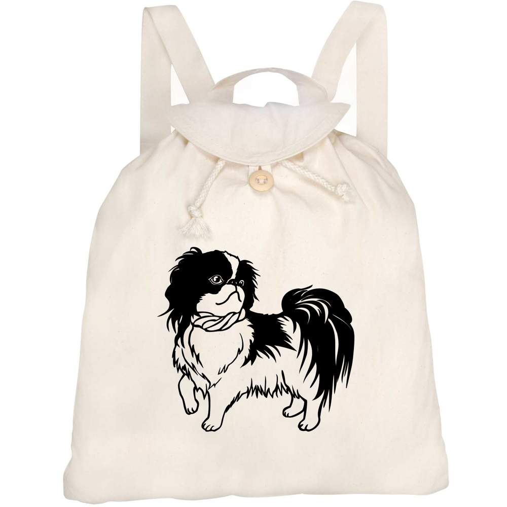 'Cute Shih Tzu' Canvas Rucksack / Backpack (RK00042639)