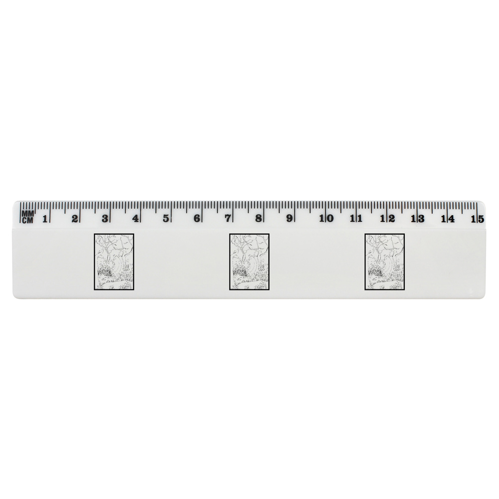 'The Frog Prince' White Plastic Ruler (RL052879)