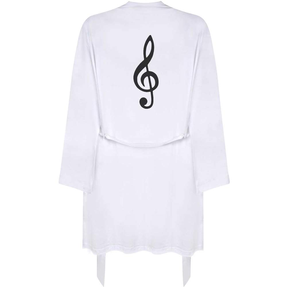 'Music Note' Adult Dressing Robe / Gown (RO019791)