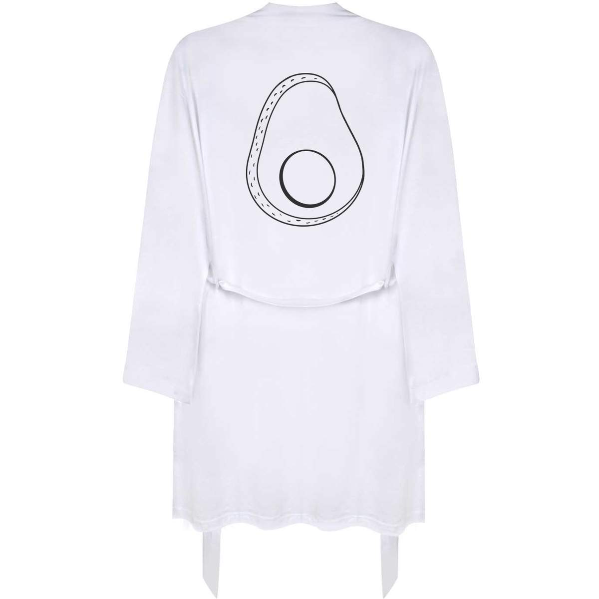 Small 'Sliced Avocado' Adult Dressing Robe / Gown (RO00109166)