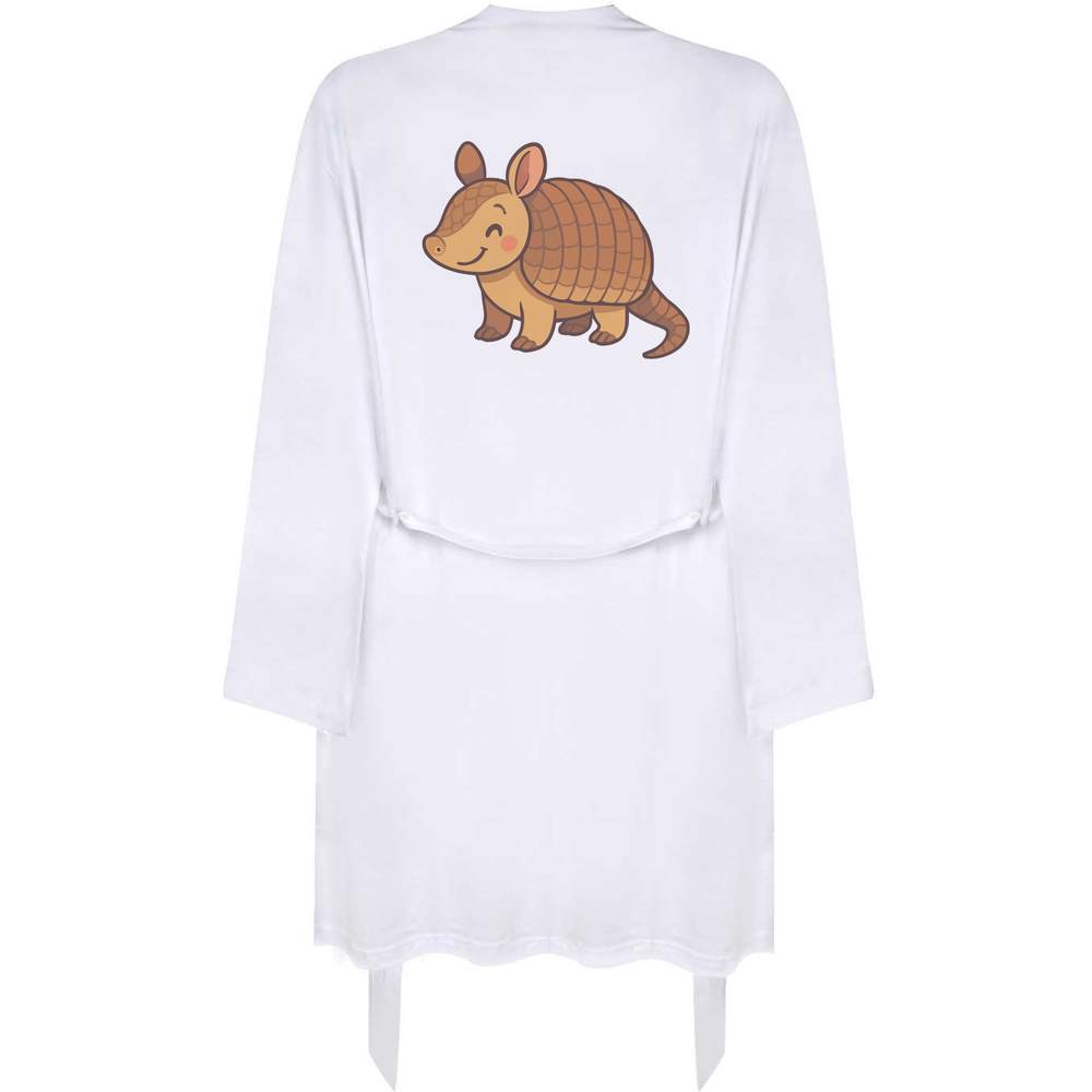 'Cute Armadillo' Adult Dressing Robe / Gown (RO056739)