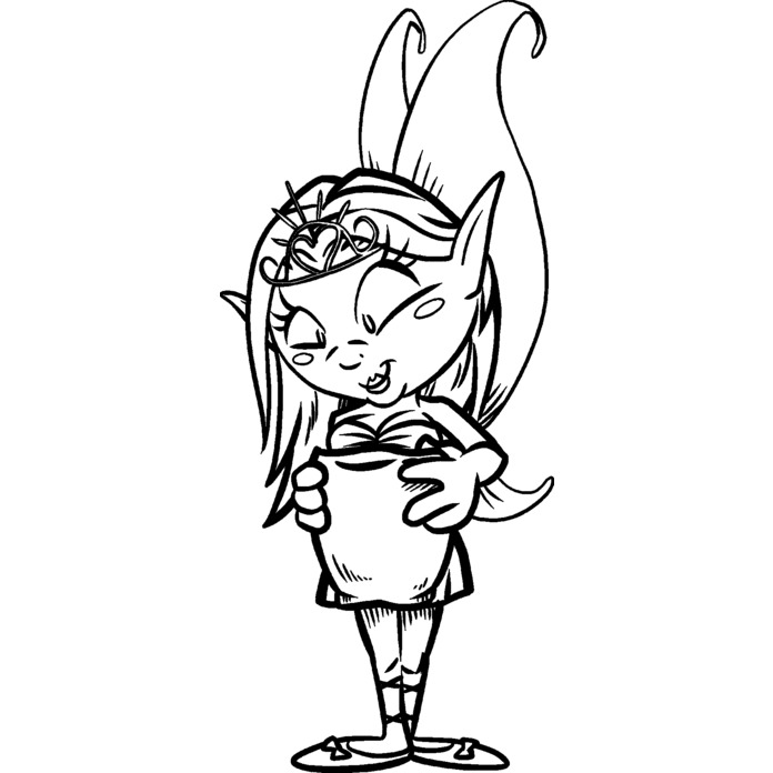 'Tooth Fairy' Unmounted Rubber Stamp - For Crafting, Scrapbooking and Card Making - Size A7 (RS00002954)