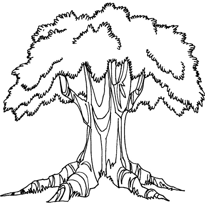 'Oak Tree' Unmounted Rubber Stamp - A7 - Craft Stamp for Scrapbooking, Card Making, Journals and Creative Projects (RS00003787)