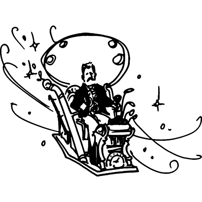 'Time Machine Man' Unmounted Rubber Stamp - For Crafting, Scrapbooking and Card Making (RS027800)