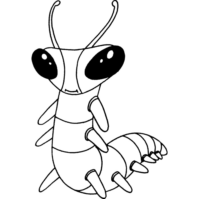 'Insect' Unmounted Rubber Stamp -  For Crafting, Scrapbooking and Card Making - Size A7 (RS00041860)