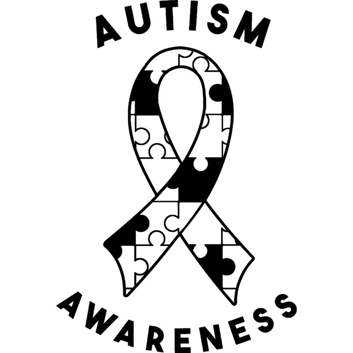 'Autism Awareness' Unmounted Rubber Stamp - For Crafting, Scrapbooking and Card Making (RS038241)