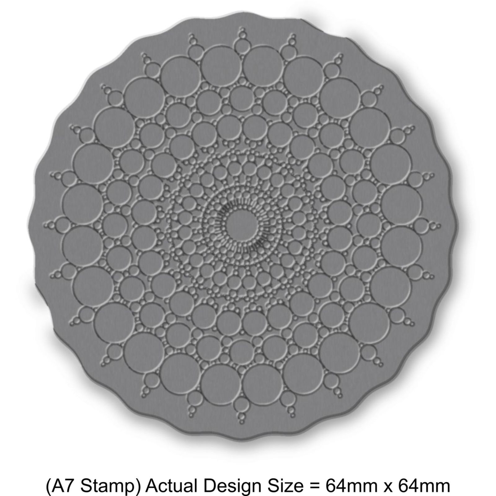 'Lotus Mandala' Stempel Unmontiert RS019370