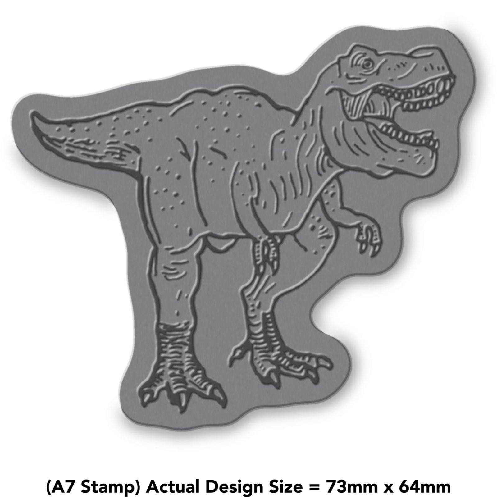 'T Rex Dinosaur' Unmounted Rubber Stamp (RS018212)