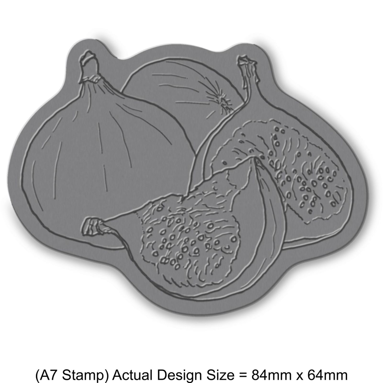 'Figs' Unmounted Rubber Stamp (RS029132)