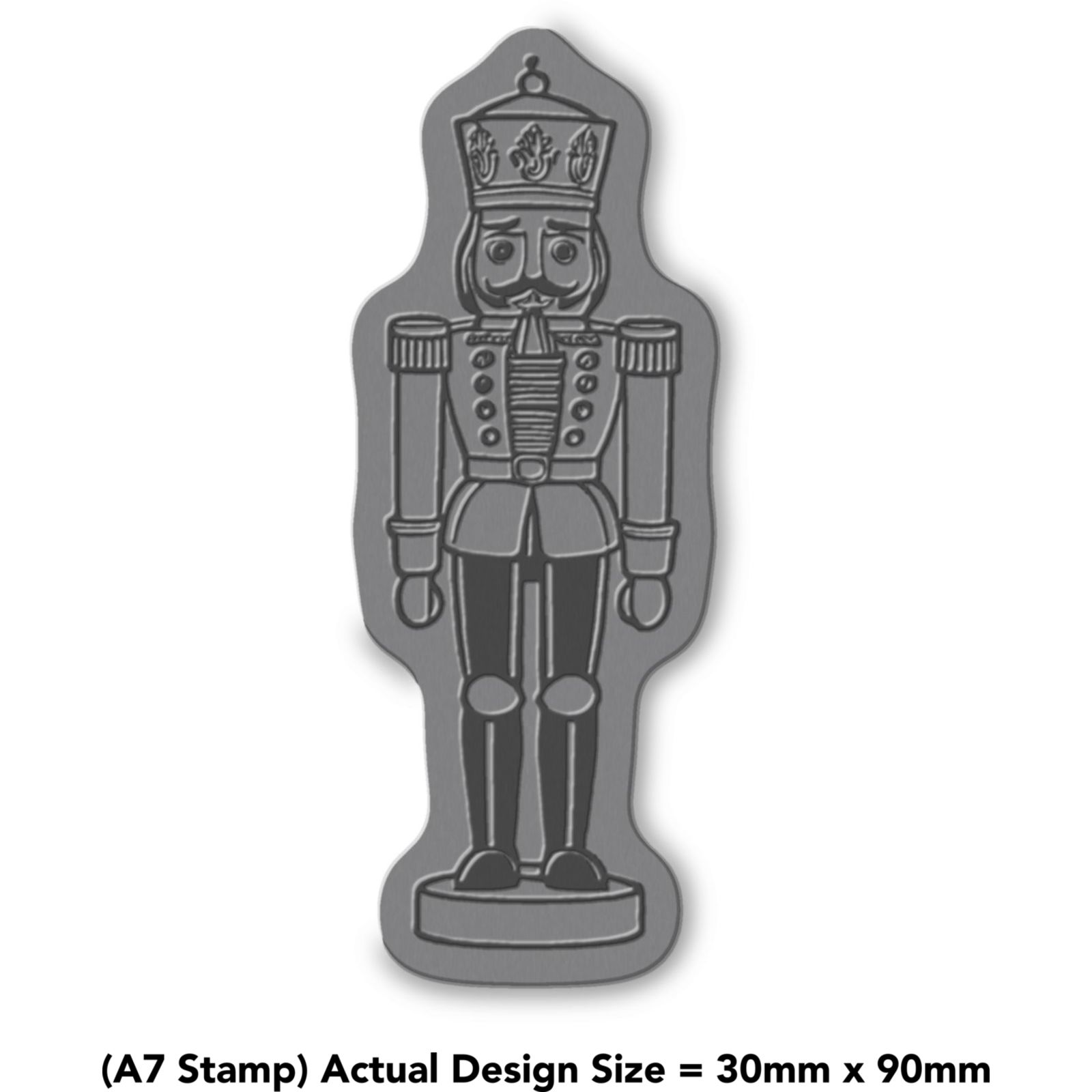 'Nutcracker' Unmounted Rubber Stamp (RS045106)