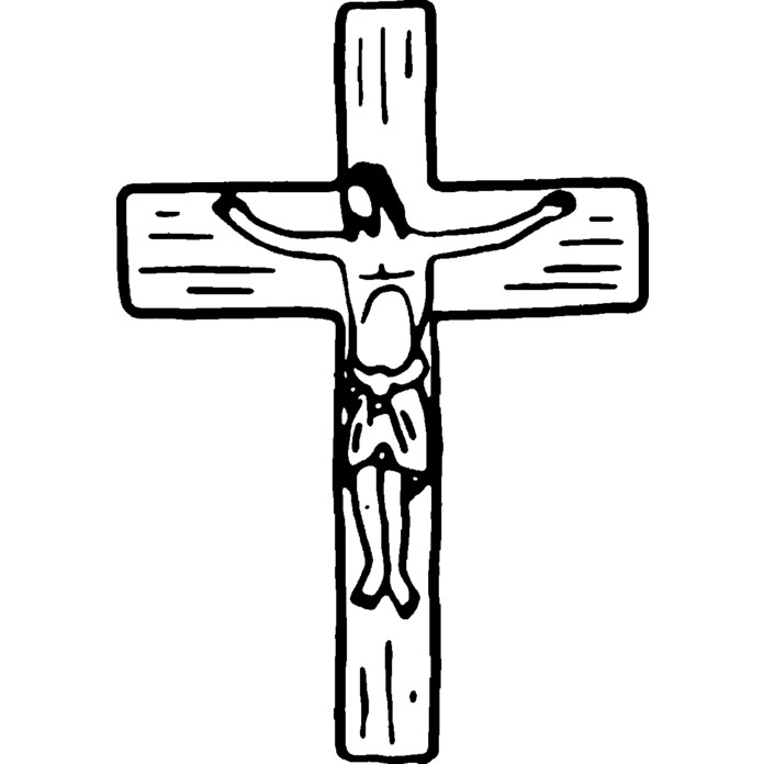 'Religious Cross' Unmounted Rubber Stamp - For Crafting, Scrapbooking and Card Making - Size A8 (RS00026655)