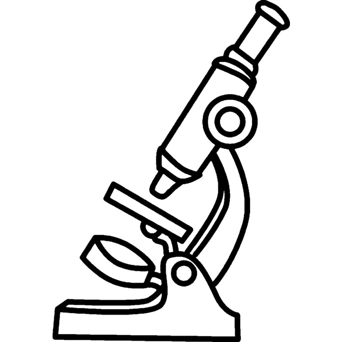 'Microscope' Unmounted Rubber Stamp - For Crafting, Scrapbooking and Card Making - Size A8 (RS00027067)