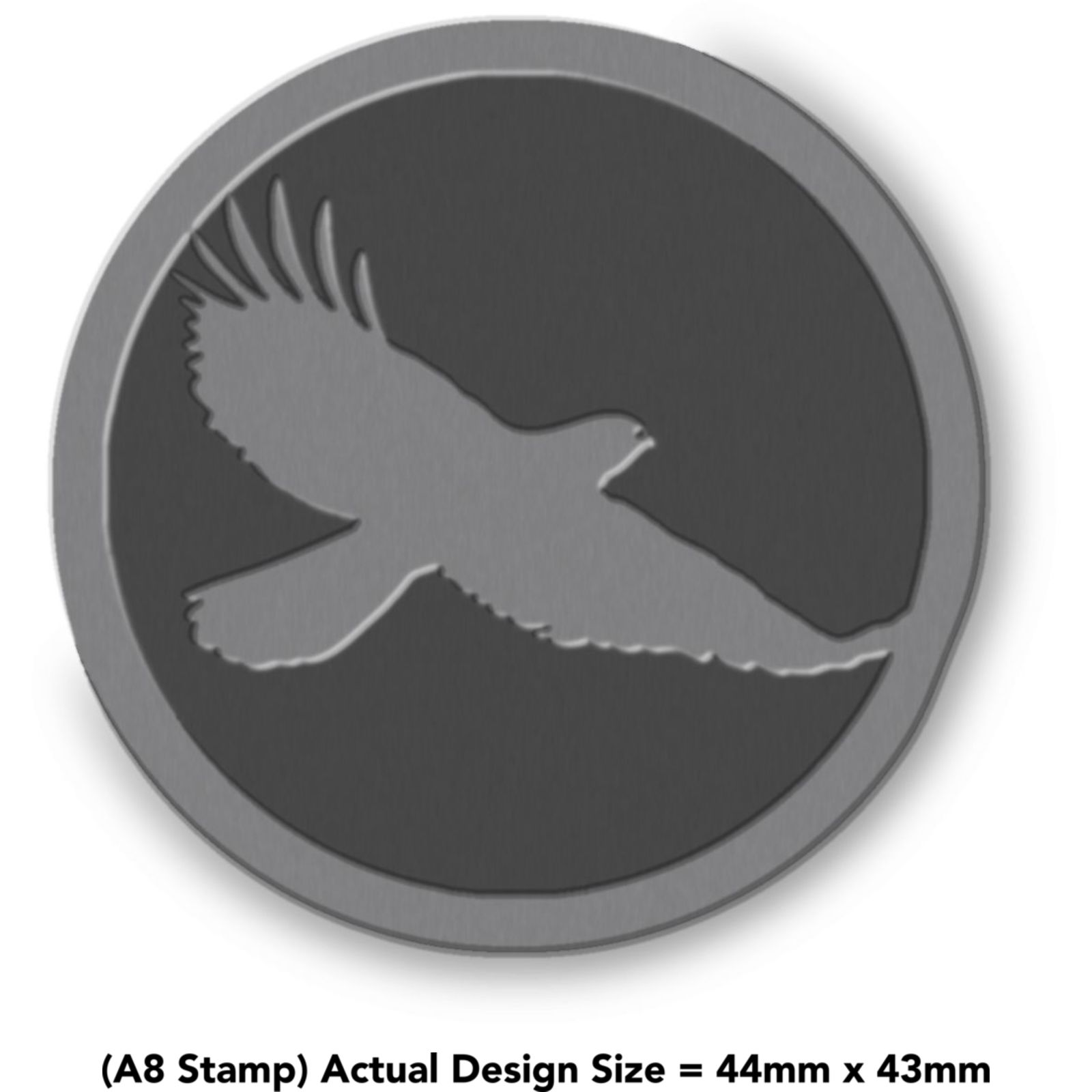 Tampon caoutchouc non monté « Hawk 2024 Circle » (RS006960)