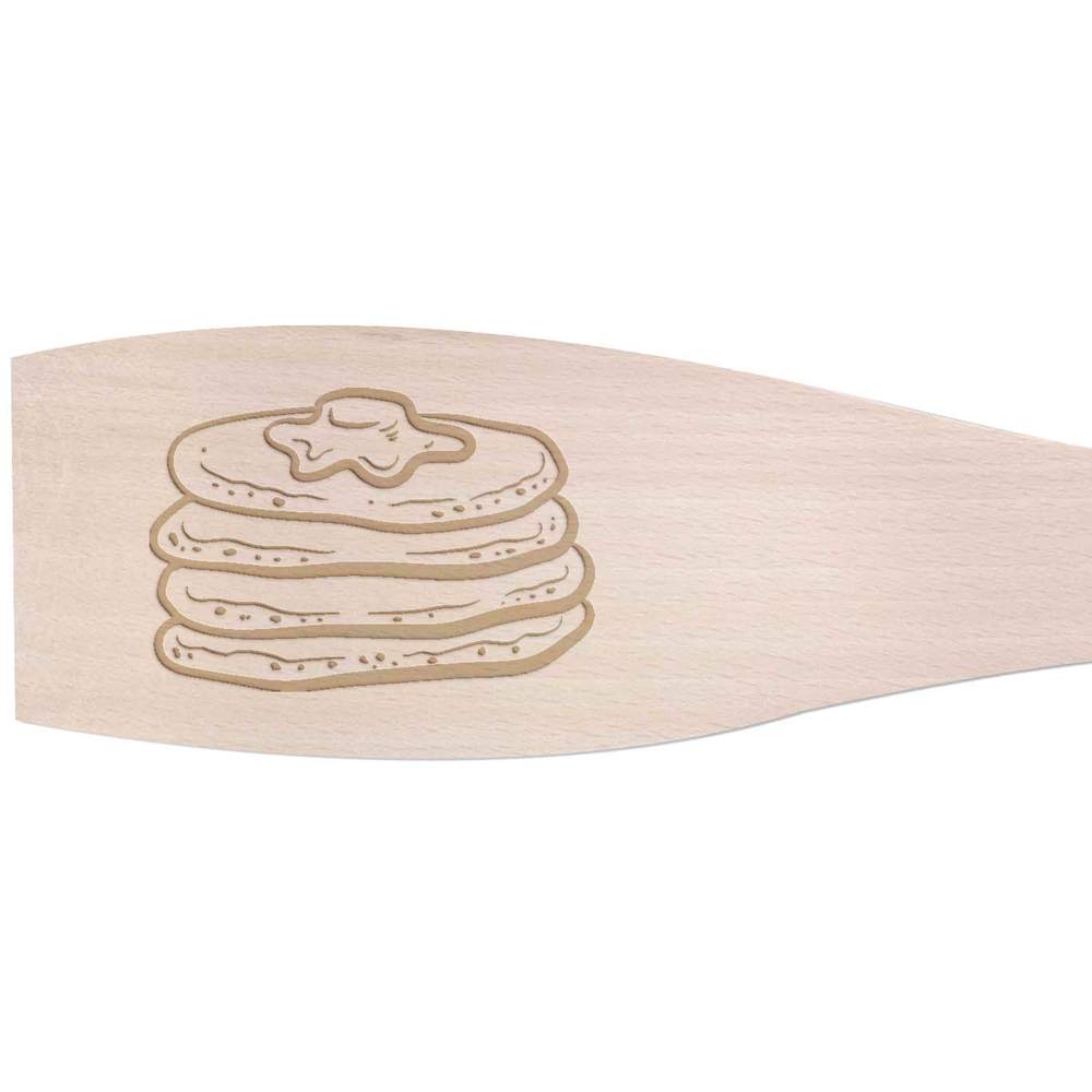 Large 'Pancakes' Wooden Cooking Spatula (SA00002837)