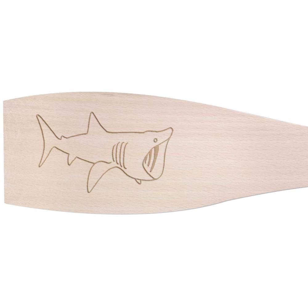 Large 'Basking Shark' Wooden Cooking Spatula (SA00004898)