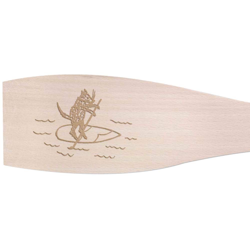Large 'Paddle Board Mouse' Wooden Cooking Spatula (SA00018386)
