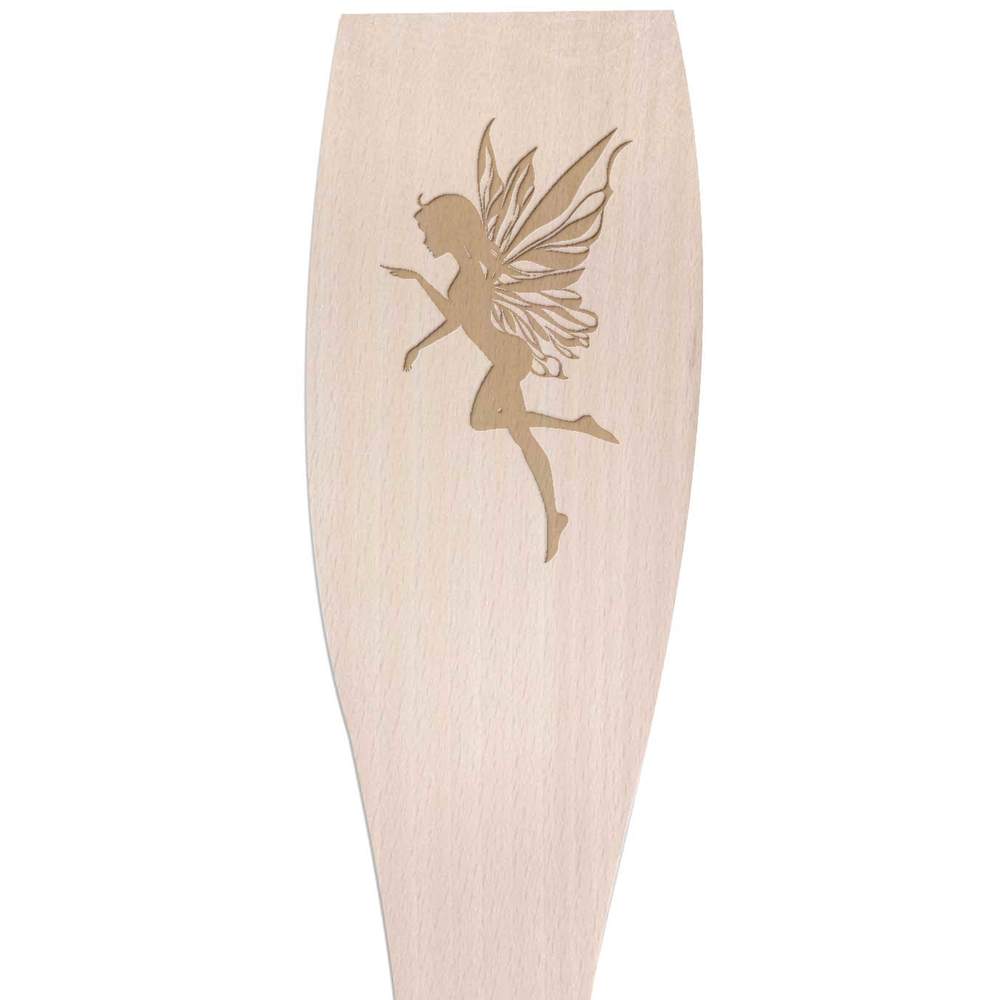 Large 'Fairy Silhouette' Wooden Cooking Spatula (SA00023975)
