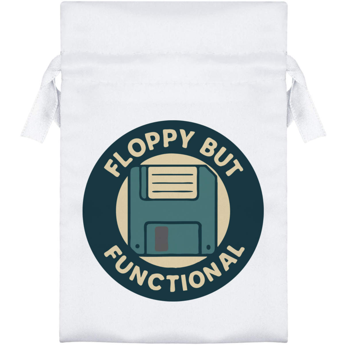 'Floppy But Functional' Satin Drawstring Bag/Pouch (SB054117)