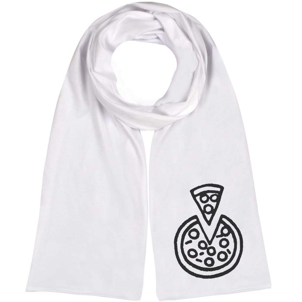 'Sliced Pizza' Lightweight Scarf / Wrap (SC00000660)